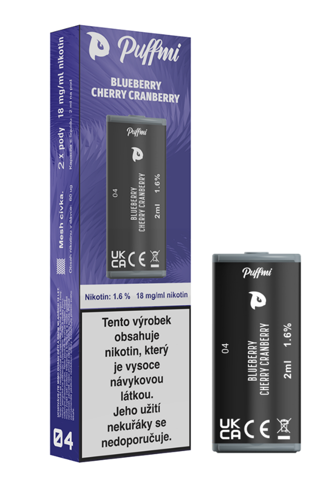 Puffmi 4IN1 pods - Blueberry Cherry Cranberry