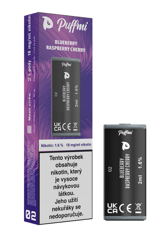 Puffmi 4IN1 pods - Blueberry Raspberry Cherry