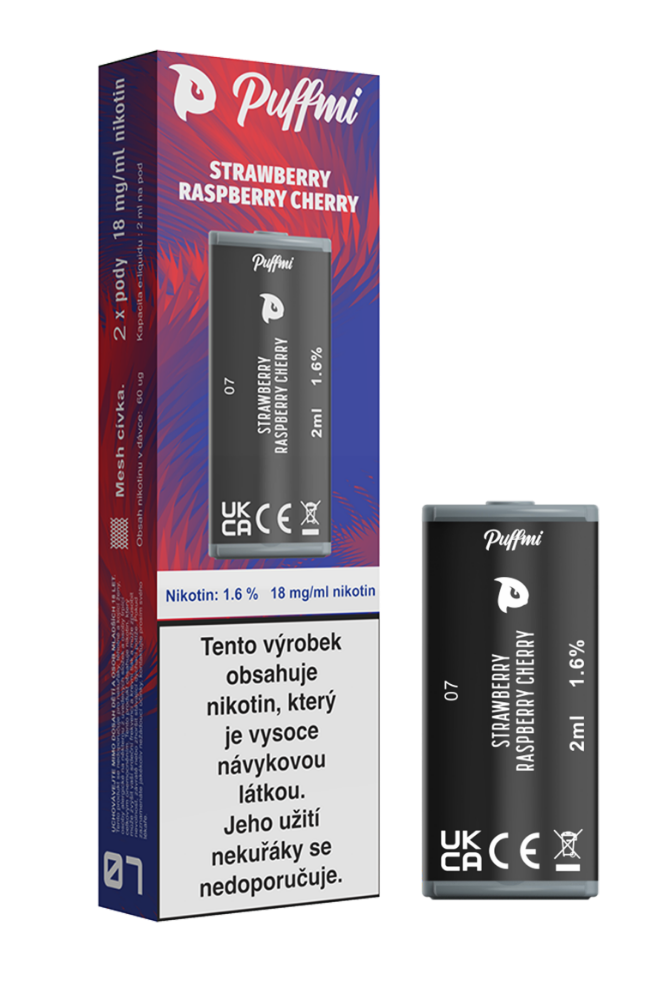 Puffmi 4IN1 pods - Strawberry Raspberry Cherry