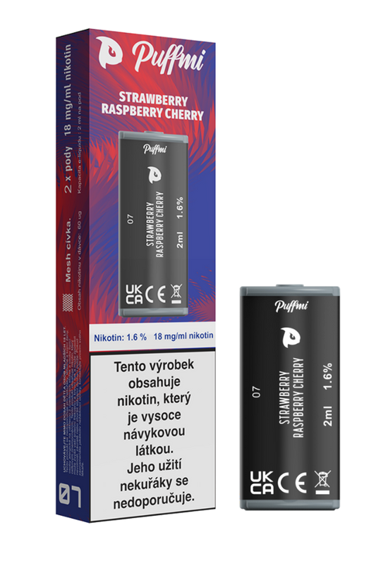 Puffmi 4IN1 pods - Strawberry Raspberry Cherry